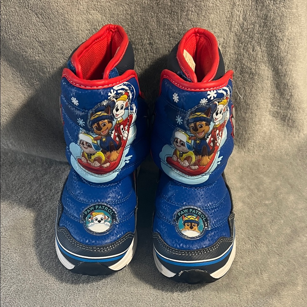 Nickelodeon Blue and Red Kids Rain & Snow Boots